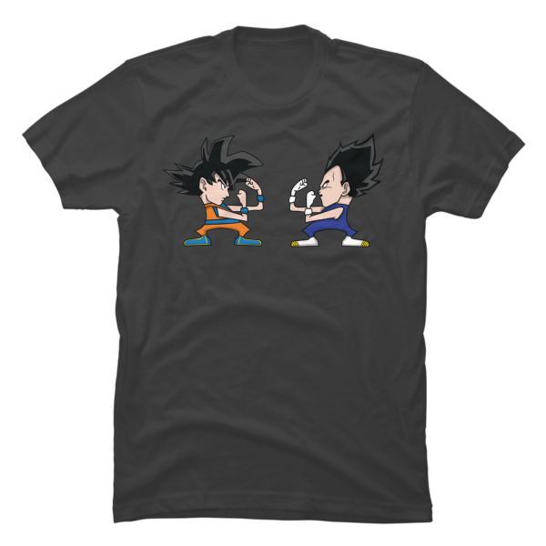 goku vs vegeta t shirt